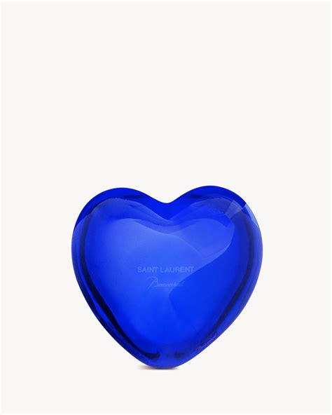 ysl baccarat heart|BACCARAT HEART IN CRYSTAL .